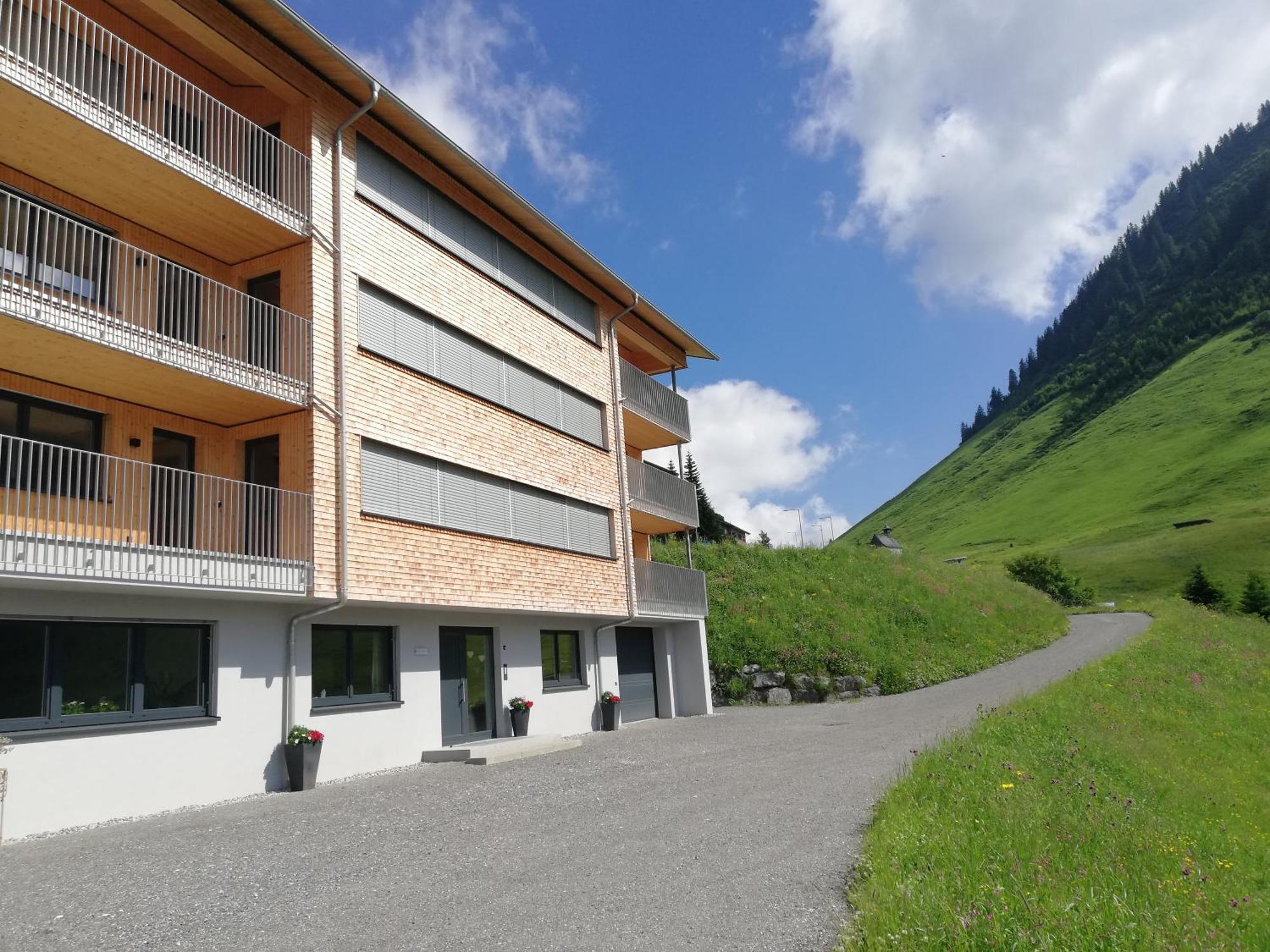 Alpenpanorama Konzett Apartment Faschina Exterior foto