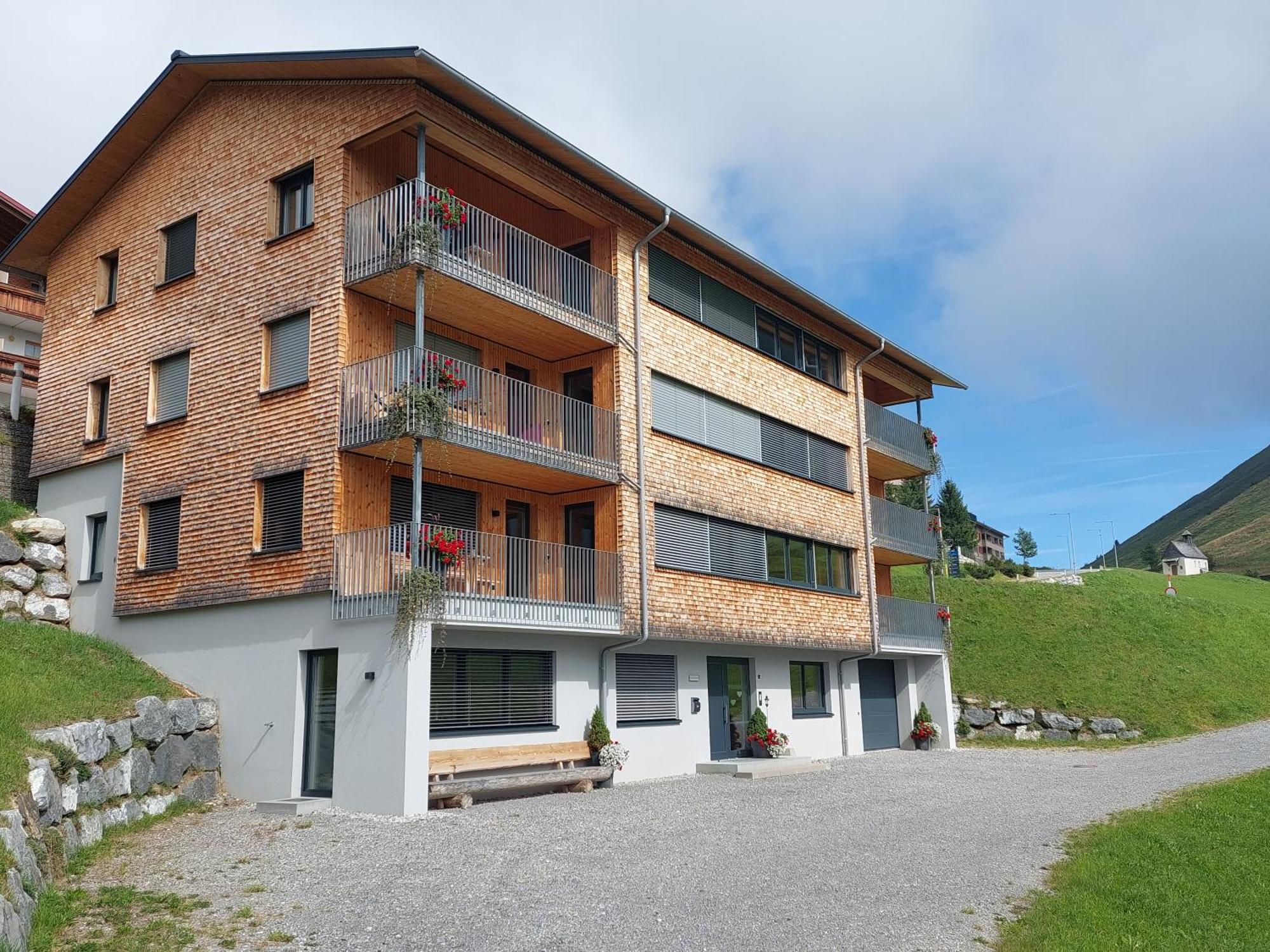 Alpenpanorama Konzett Apartment Faschina Exterior foto